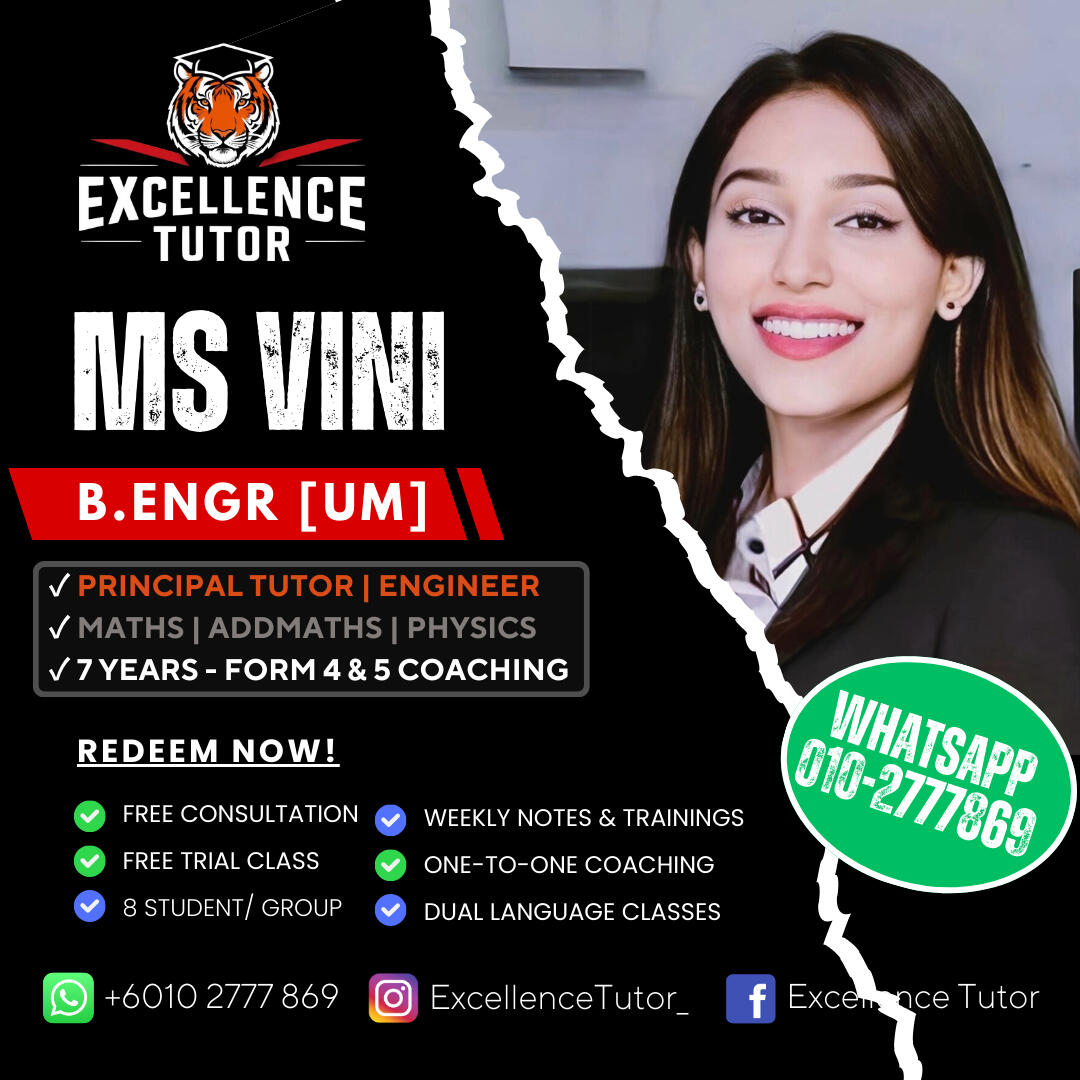 FOUNDER & DIRECTOR OF EXCELLENCE TUTOR